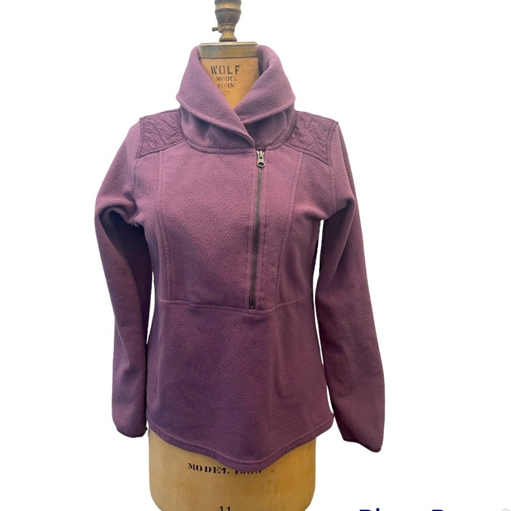 Columbia | Mauve Quilted Fleece Pullover